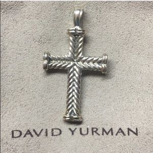 David Yurman cross! Necklace is not included